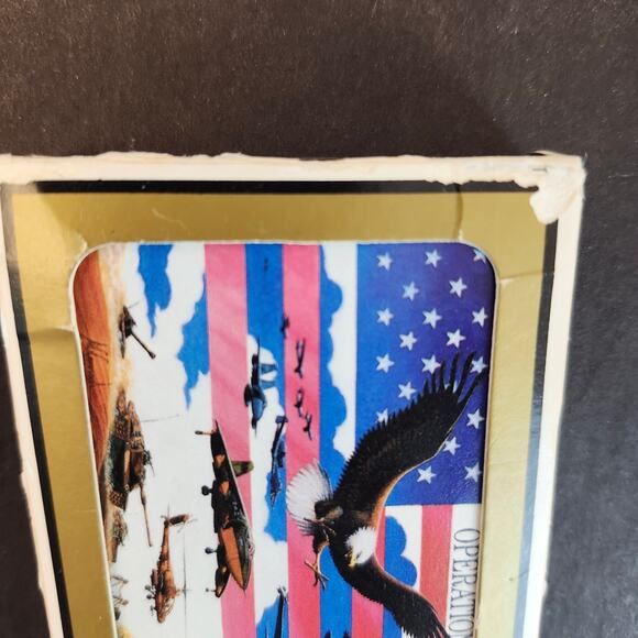 Operation Desert Storm 1991 Playing Cards USA Gemaco Bridge Vintage Complete - Picture 10 of 10